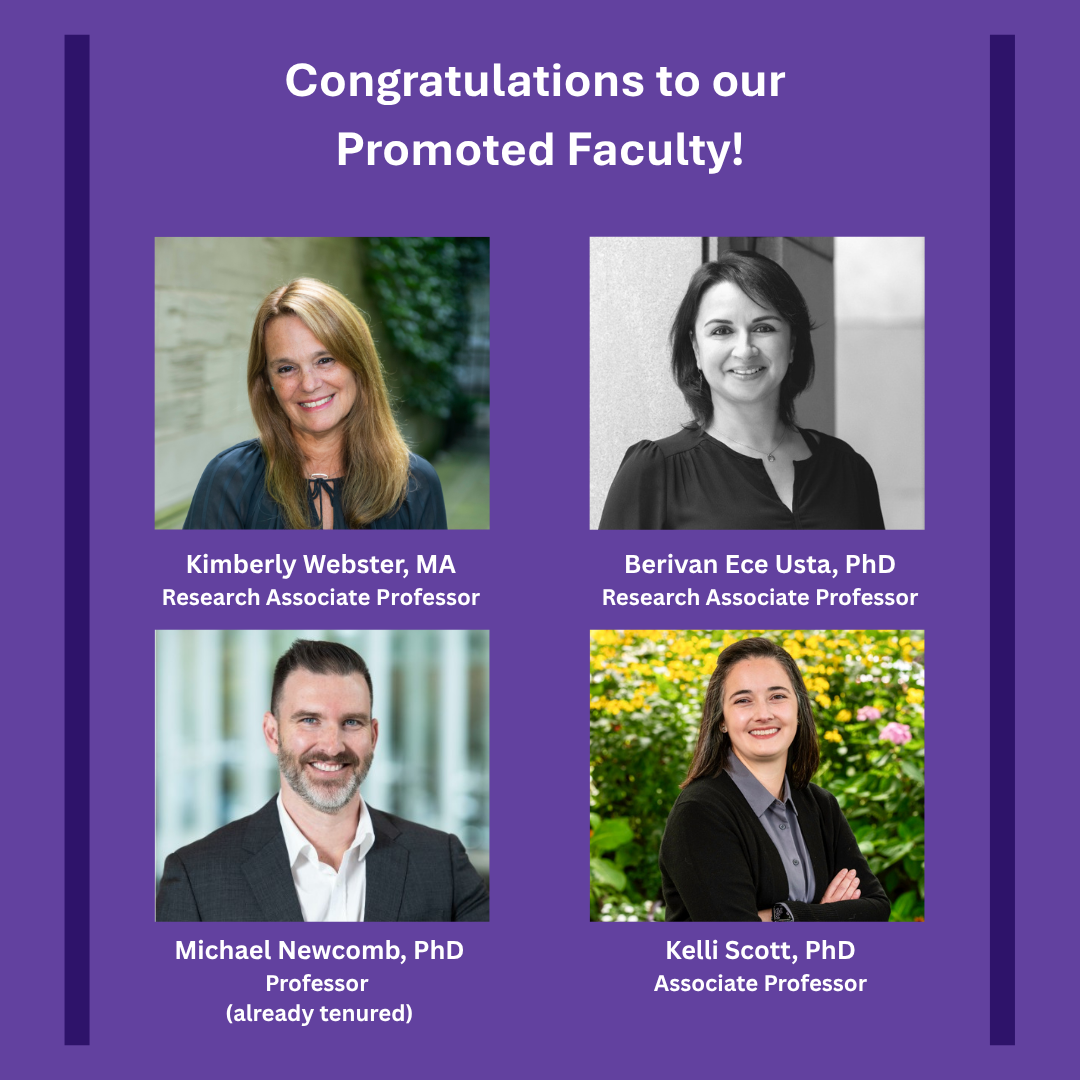 faculty who are promoted are pictured